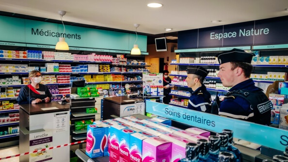 visite à la Pharmacie