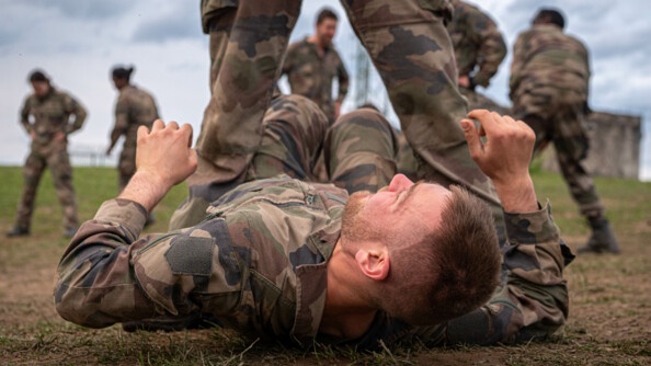 Combat TIOR de deux élèves officiers