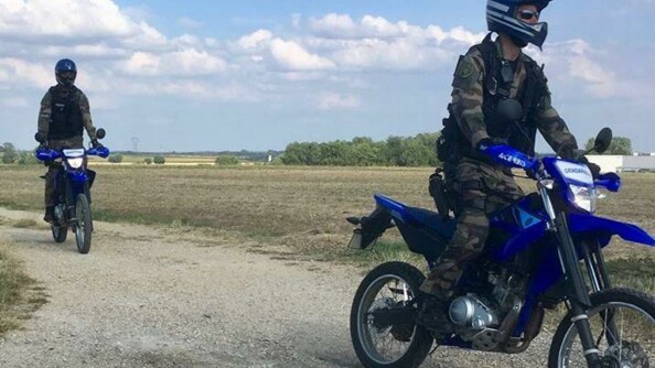 peloton motorisé de Saint-Romain-de-Colbosc