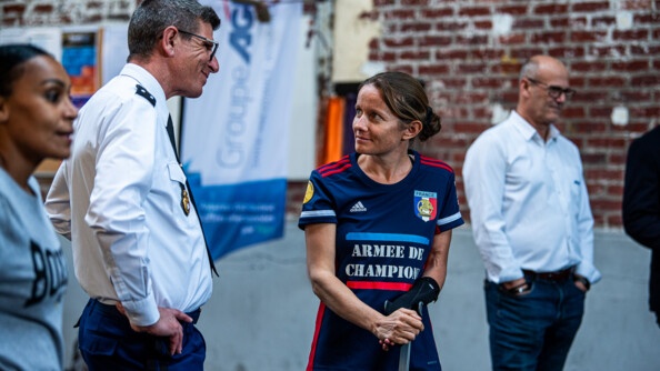La sportive de haut niveau de la Défense - gendarmerie Gaëlle Edon.