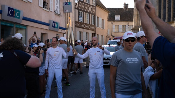 La gendarmerie a veillé sur la Flamme paralympique