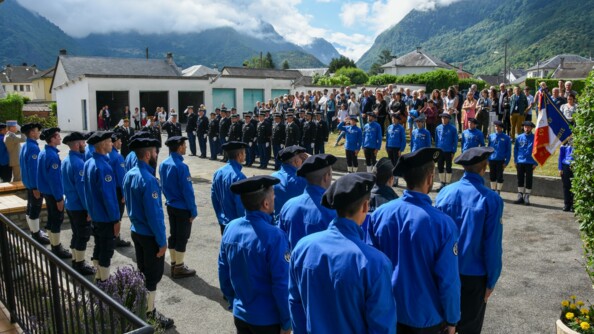 Pour débuter les festivités, une cérémonie a eu lieu en présence de nombreuses autorités.jpg
