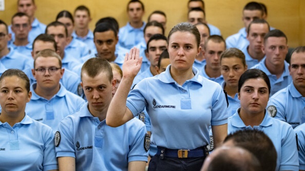 élèves gendarmes adjoints volontaires