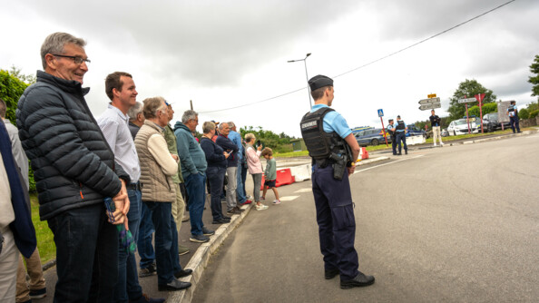 Un gendarme départemental en surveillance générale engagé sur le dispositif à Plumelec 2