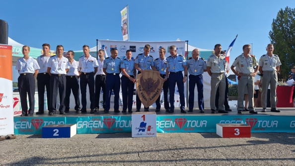 Gendarmes ayant remporté le Trophée Vidal.