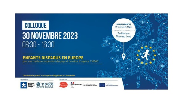 Affiche du colloque avec le titre, les horaires et le lieu.