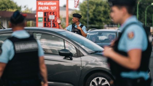 Gendarmes sécurisent 24h du Mans