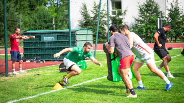 Entraînement de rugby