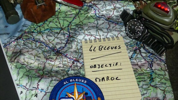 Carte du parcours du 4L Trophy