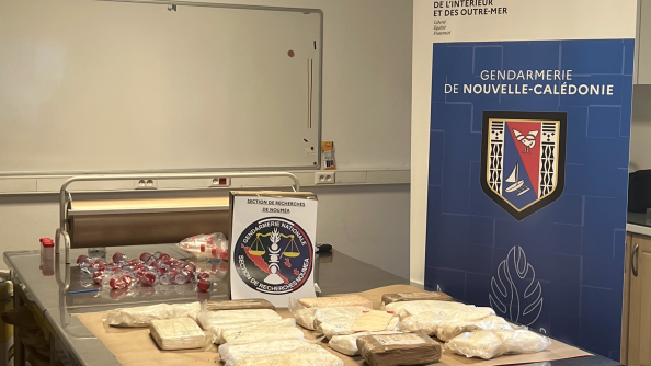 Saisie de cocaïne par la Section de recherches de Nouméa