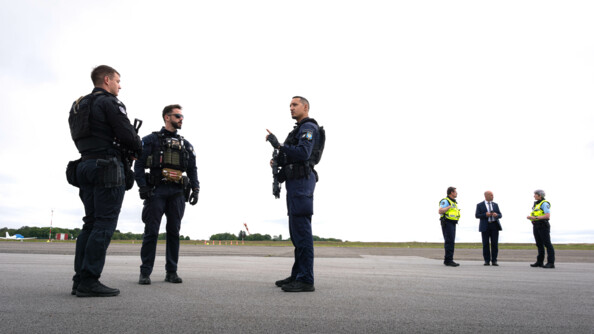 PSIG SABRE de la GTA de Roissy et d'Orly sur l'aéroport de Vannes Meucon