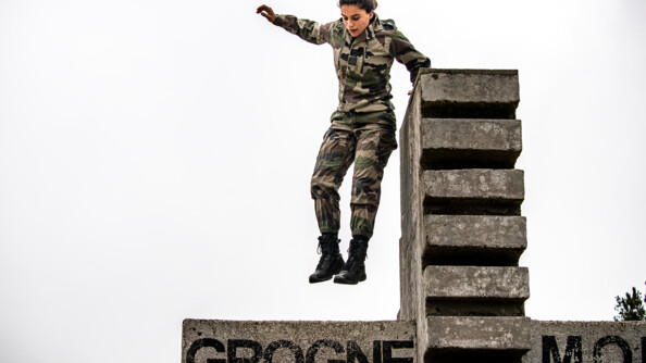épreuve sportive en gendarmerie