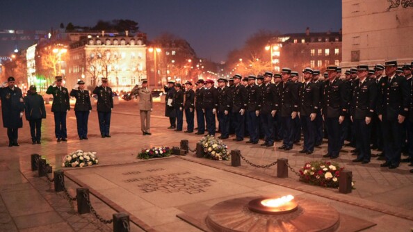 Les officiers de la 4e promotion du CSEMG