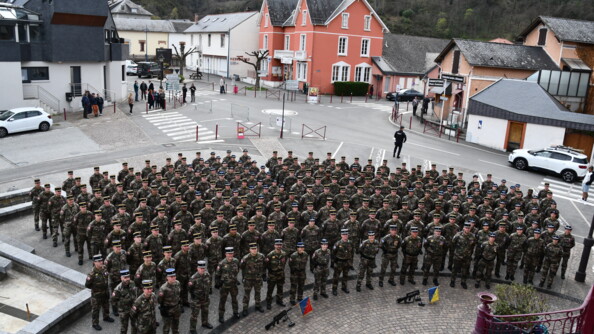 Du 24 au 26 mars, au Peloton de gendarmerie de haute-montagne (PGHM) de Pierrefitte-Nestalas, dans les Hautes-Pyrénées, s’est déroulé le « raid parrain » des 418e et 417e promotions de l’École de gendarmerie de Montluçon.