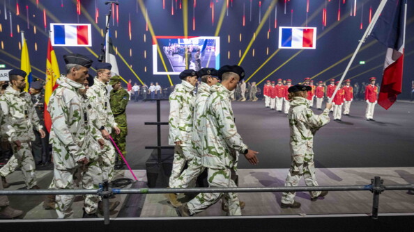 Cérémonie d'ouverture des 5e Jeux mondiaux militaires d’hiver