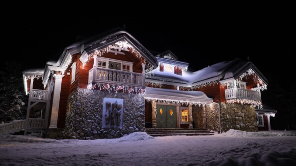 La maison du Père Noël.