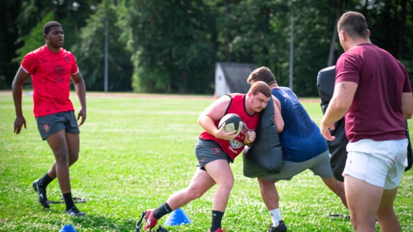 Entraînement de rugby