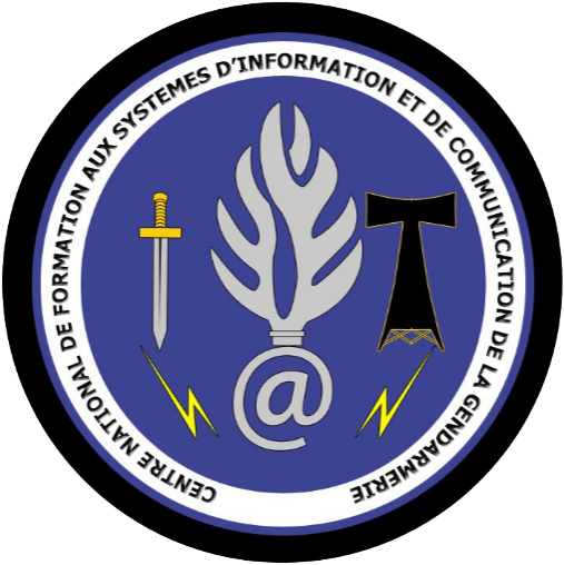 Rondache du Centre national de formation aux systèmes d'information et de communication de la gendarmerie