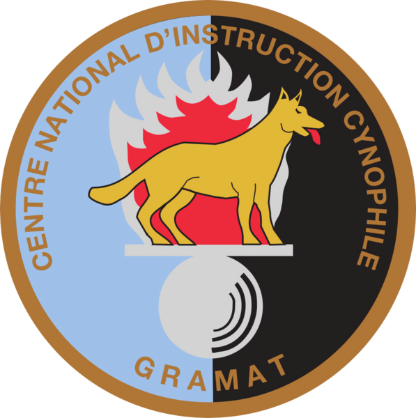Rondache du centre national d'instruction cynophile de la gendarmerie